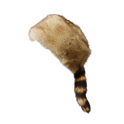 Faux raccoon tail - faux,