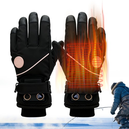 Rechargeable heated gloves - heated,