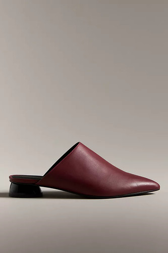 Anthropologie burgundy pointed - burgundy,