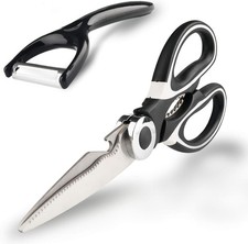 Heavy Duty Kitchen Hand Tool Multifunctional Shears with Peeler