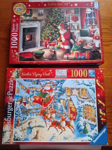 1000 piece christmas theme - x,