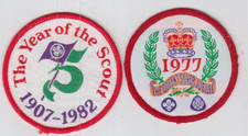 Boy Scout Badges 1977 THE