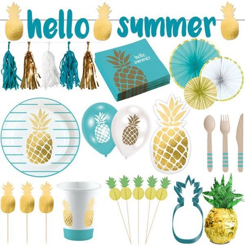 Pineapple summer party beach - pineapple,