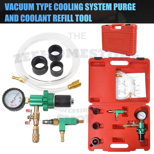 Cooling system vacuum purge - cooling,