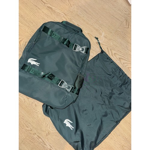 Nwt lacoste backpack - backpack, green