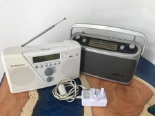Two Roberts Radios Duo Logic DAB, Classic R9927 Lot