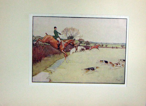 Original old antique - antique, print