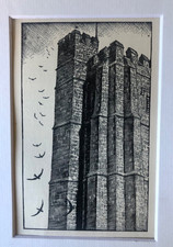 Vintage wood engraving print 