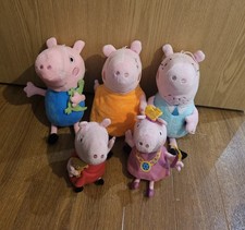 Peppa Pig Plush Soft Toys Whole Family Bundle