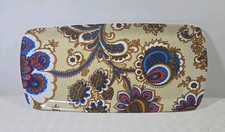 Vintage ENGLISH RETRO 1960's - 1970's FLOWER POWER TRAY 44.5cm Thetford Trays