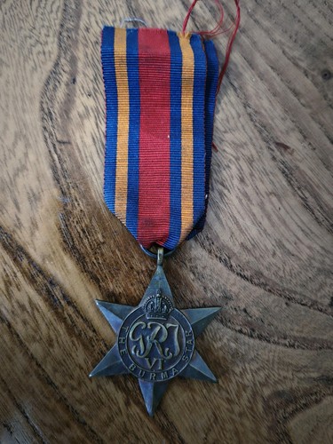 World war burma star - war,