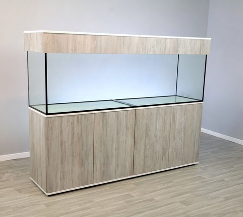 Large fish tank and cabinet - ,