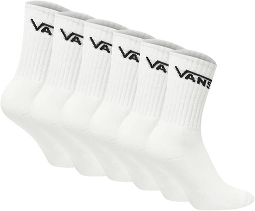 Vans classic crew socks - socks, 6-pack
