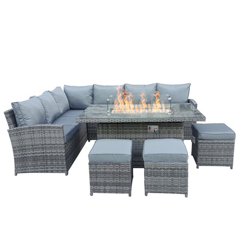 Seater rattan garden - seater,
