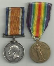 WW1 WAR & VICTORY MEDAL WALTER ADAMS 17TH, 2ND, 8TH & 11TH BNS ROYAL FUSILIERS