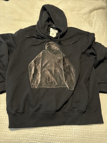 Doublet black hoodie photo - black,