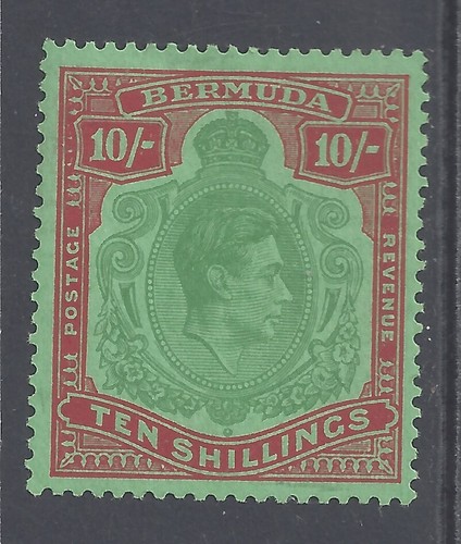 Bermuda gvi 1946 10s deep - gvi,