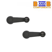 WINDOW WINDER HANDLES x 2 VW GOLF MK1 SCIROCCO CABRIOLET CADDY PICKUP A1915