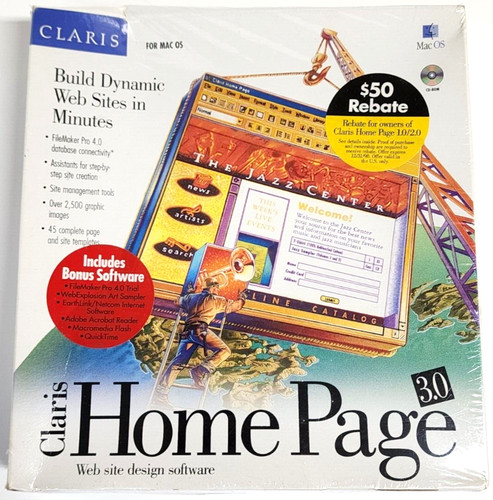 Claris home page website - claris,