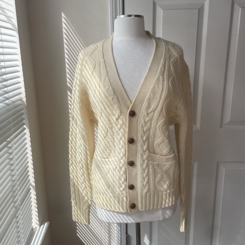 Vintage 80s cream - vintage, fisherman