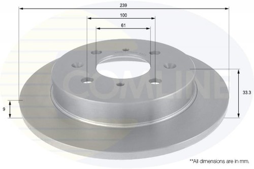 Brake discs set - set,