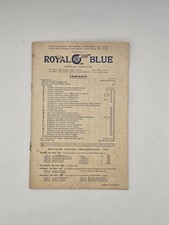 Royal Blue Express Timetable