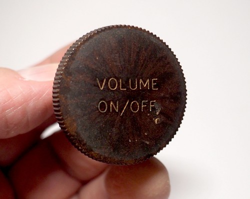 Valve radio volume - volume, control