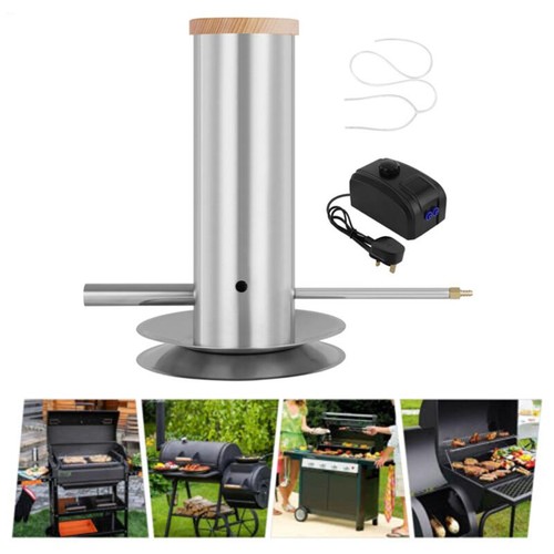 Hot cold smoke generator w - hot, &