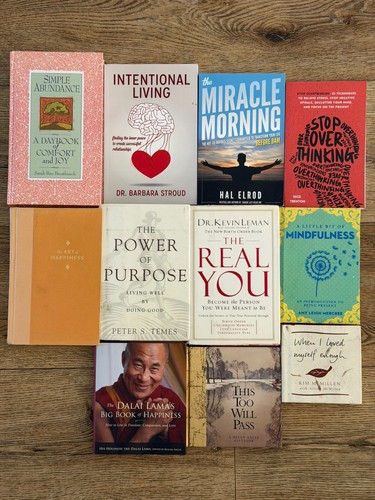 Self help book lot miracle - lot,