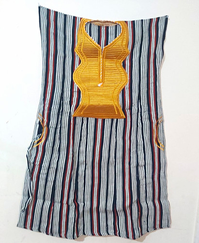 Heavy colourful african boubou - heavy,