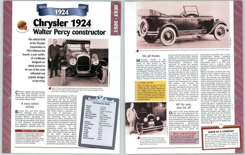 Chrysler 1924 1920 1930 - chrysler,