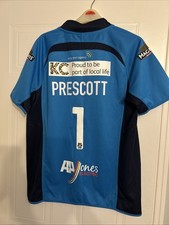 HULL FC SHIRT - No1 STEVE PRESCOTT - SIZE(L) 