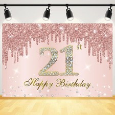 QttvbTna 21st Birthday Banner