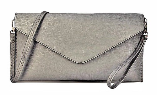 Large envelope shaped clutch - large,