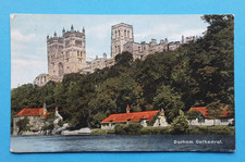 DURHAM CATHEDRAL, 1911 PMK, DAVIS, OIL MERCHANT, CORSHAM, WILTSHIRE