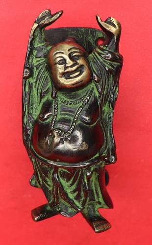 Happy man carved antique - carved,
