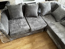 Brand New Grey Corner Sofa – Reversible Design – £650