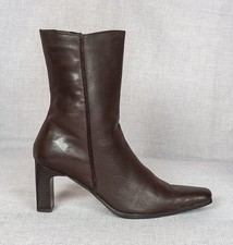 Topshop Brown leather upper