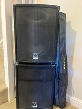 Wharfedale Pro SVP-12 Speakers + Stands – Powerful Sound, Great Value!