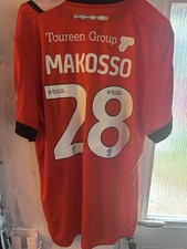 Luton Town Christ Makosso Match Home Shirt 2024/25