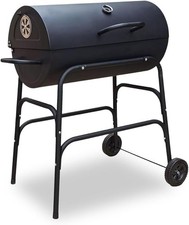 Oil Drum Charcoal BBQ Grill