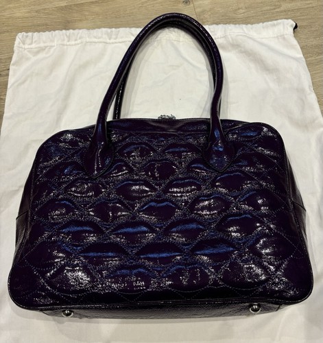 Lulu guinness purple quilted - lulu,
