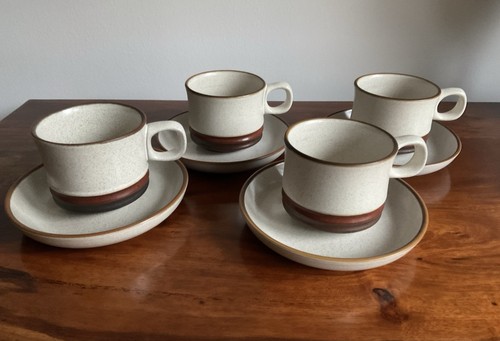 Denby stonewear coffee cups - coffee,