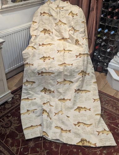 Pair vintage curtains with - pair, of