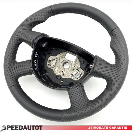 Leather steering wheel - leather, vw
