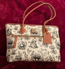 DOONEY & BOURKE ALICE IN WONDERLAND TOTE HANDBAG EXCELLENT USED CONDITION 
