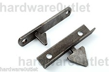 Qty 1 Gate Catch Replacement Bolt on - Flat or Angle Available mild steel