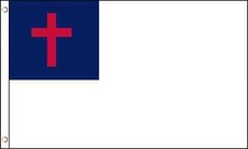 Christian Cross Polyester Flag