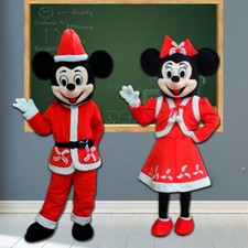 Christmas Minnie Mascot