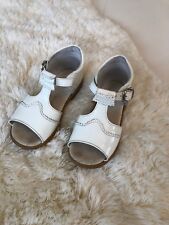 Romany Shoes  Pretty Original Sandles White  Size 27